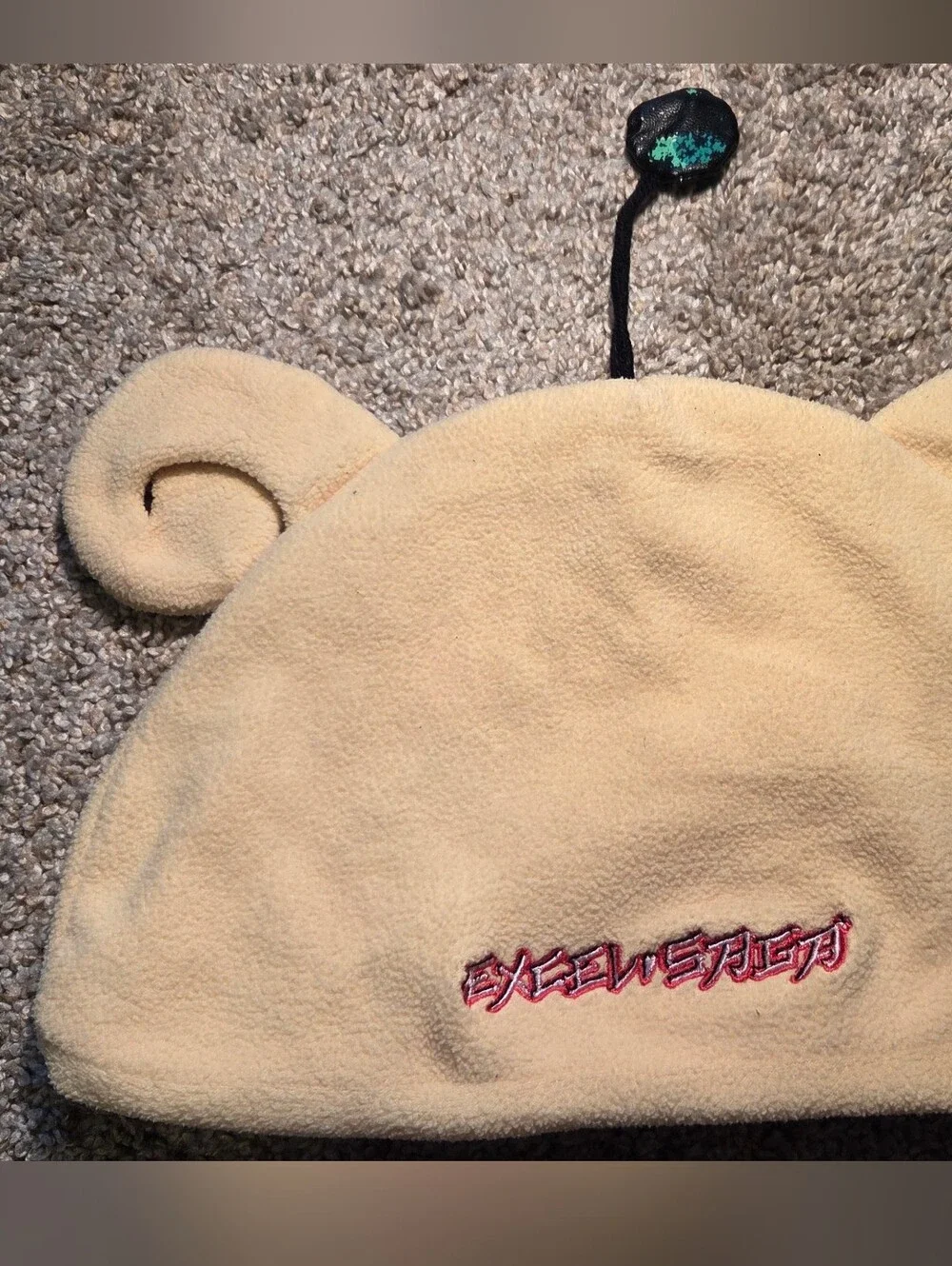 Excel Saga Puchuu Fleece Hat Cosplay RARE Anime ADV 1999